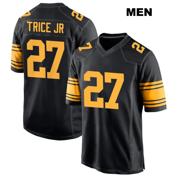 Cory Trice Jr. Pittsburgh Steelers Alternate Mens Number 27 Stitched Black Game Football Jersey