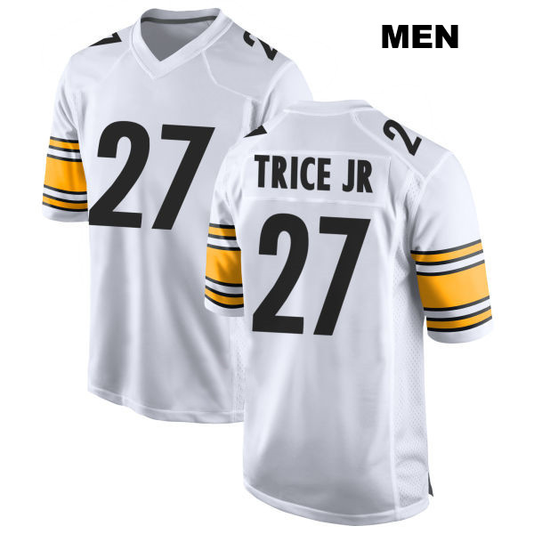 Cory Trice Jr. Pittsburgh Steelers Stitched Mens Number 27 Away White Game Football Jersey