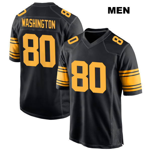 Darnell Washington Pittsburgh Steelers Stitched Mens Number 80 Alternate Black Game Football Jersey
