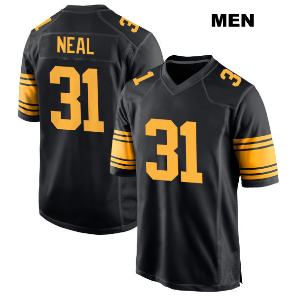 Keanu Neal Pittsburgh Steelers Alternate Mens Stitched Number 31 Black Game Football Jersey