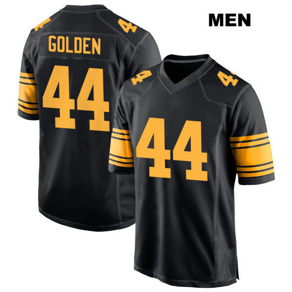 Markus Golden Pittsburgh Steelers Mens Stitched Number 44 Alternate Black Game Football Jersey