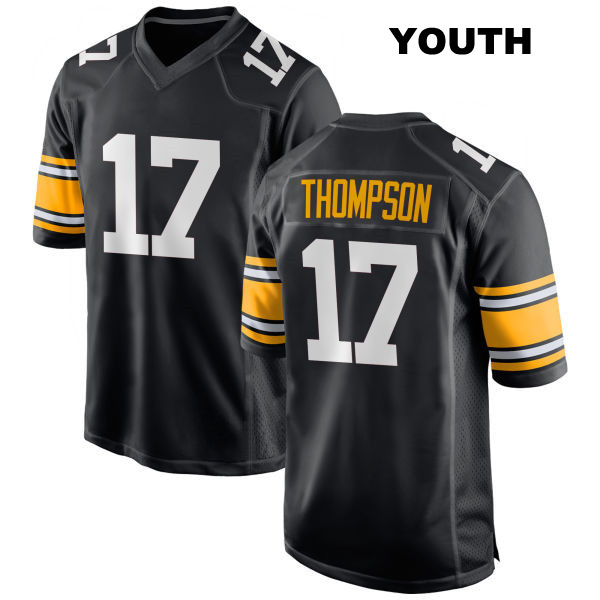 Trenton Thompson Pittsburgh Steelers Youth Stitched Number 17 Home Black Game Football Jersey